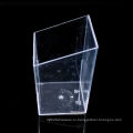 Кубок пластмассовой кубической наклонной чашки 3 унции